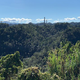 Photo showing the observatory support towers following the collapse of the instrument platform.
